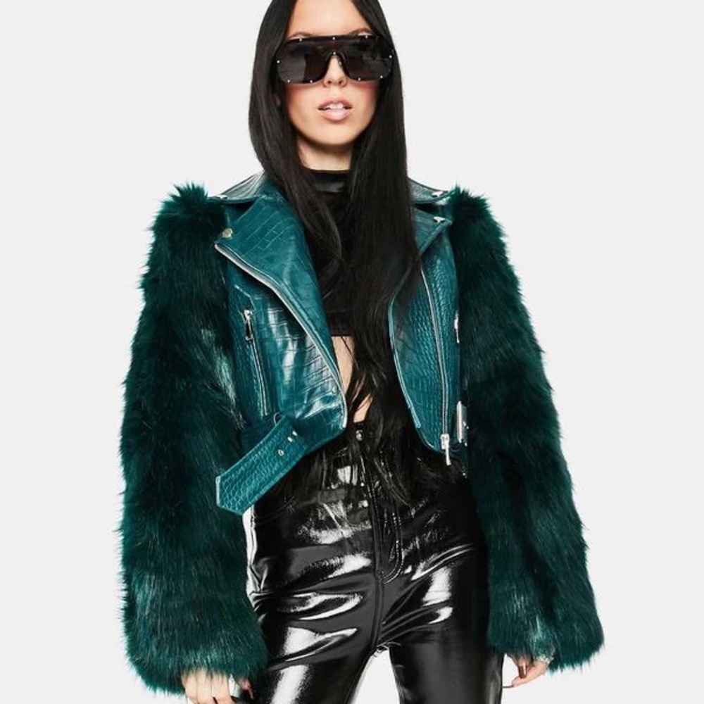 RARE Azalea Wang fur coat